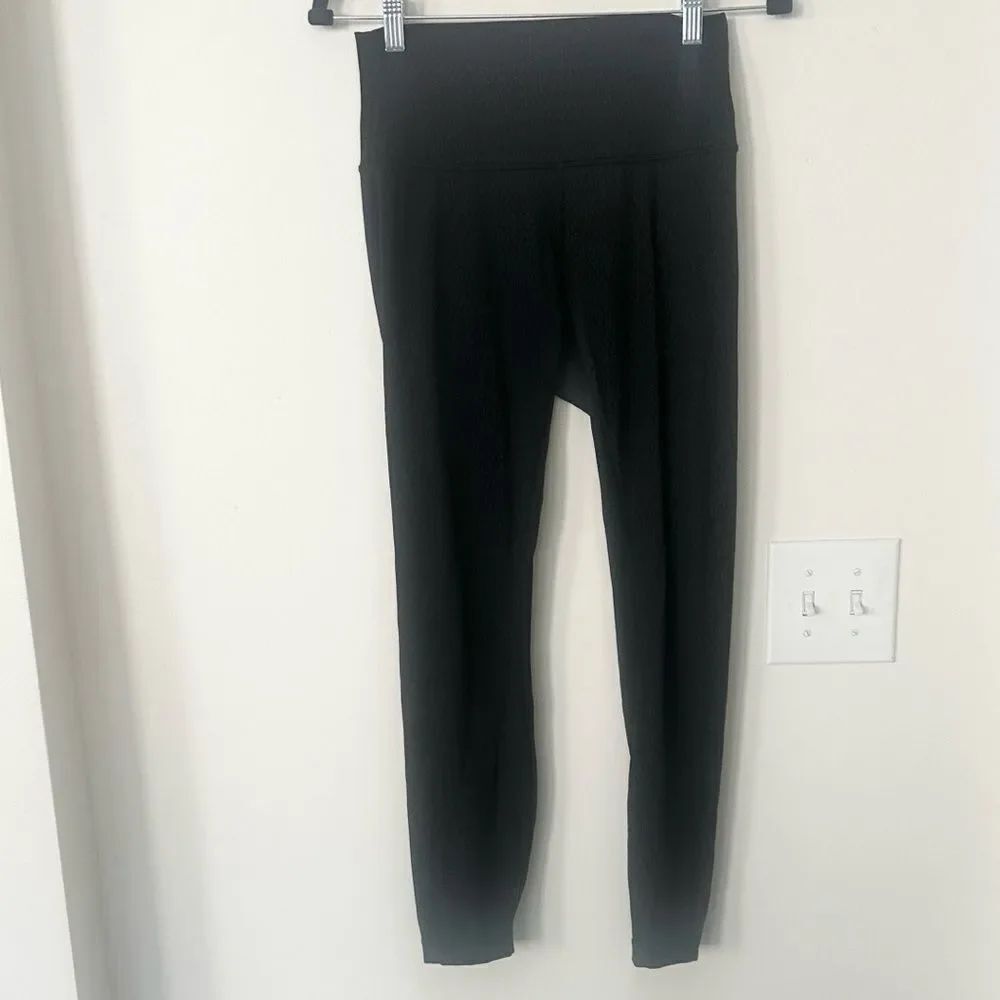 Lululemon Align Black Patterned Leggings 6